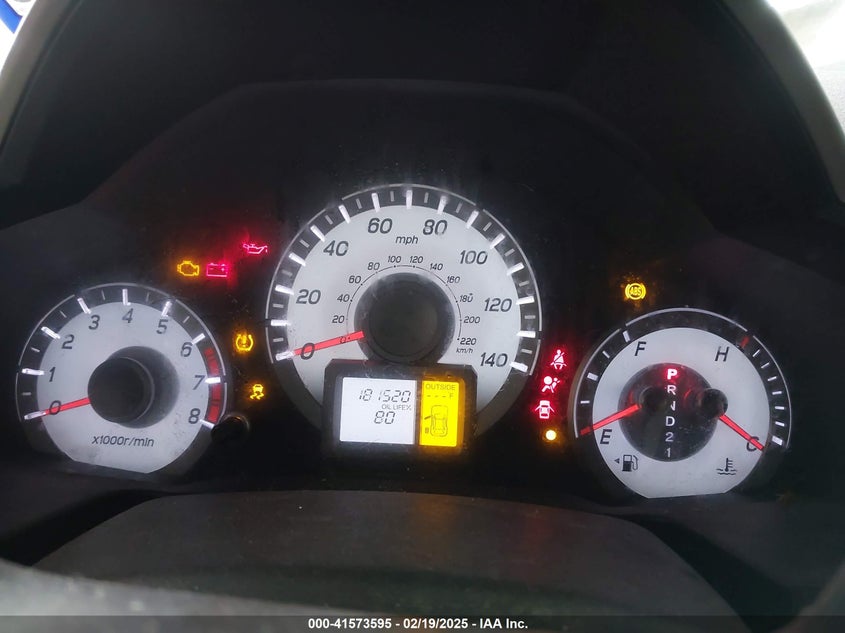 2012 HONDA PILOT VIN: 5FNYF3H52CB020484