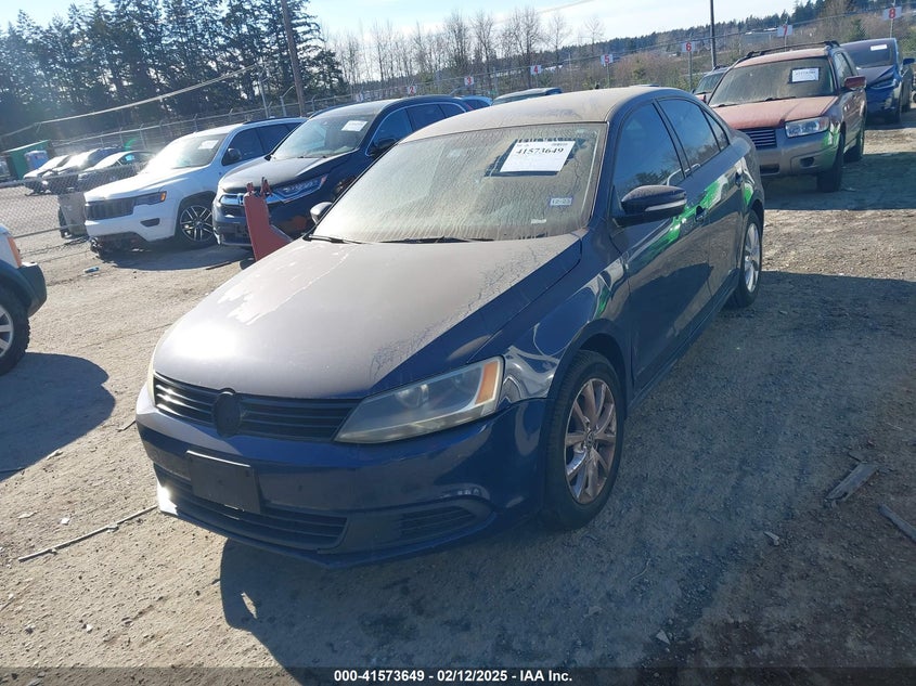 2011 VOLKSWAGEN JETTA VIN: 3VWDX7AJ3BM321590