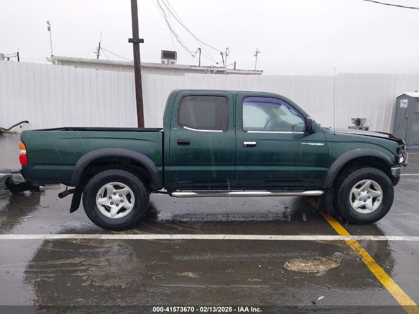 2002 Toyota Tacoma Prerunner V6 VIN: 5TEGN92N32Z098053 Lot: 41573670