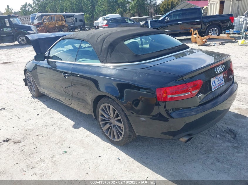 2010 AUDI A5 VIN: WAUVFAFH1AN008035