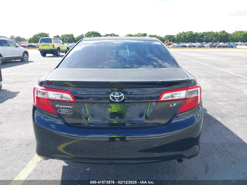 2012 Toyota Camry Le VIN: 4T1BF1FK2CU190706 Lot: 41573976