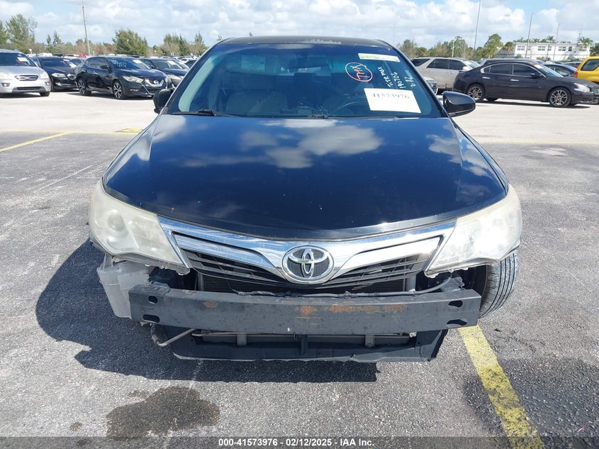 2012 Toyota Camry Le VIN: 4T1BF1FK2CU190706 Lot: 41573976