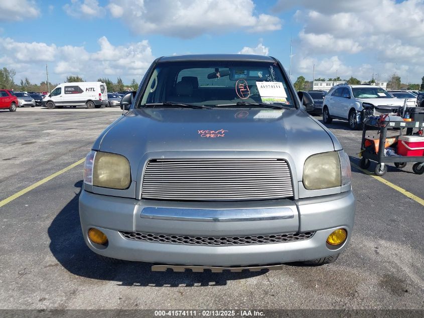 2005 Toyota Tundra Sr5 V8 VIN: 5TBET341X5S490302 Lot: 41574111