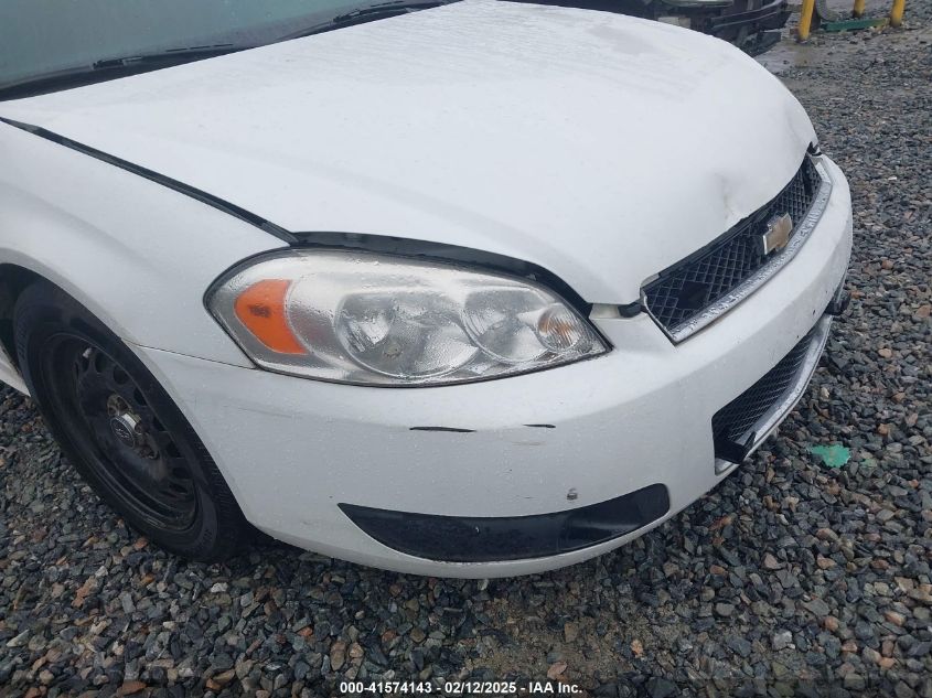 2013 Chevrolet Impala Police VIN: 2G1WD5E33D1210058 Lot: 41574143