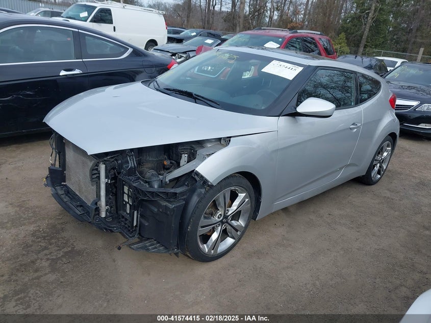 2017 HYUNDAI VELOSTER VIN: KMHTC6AD2HU324740