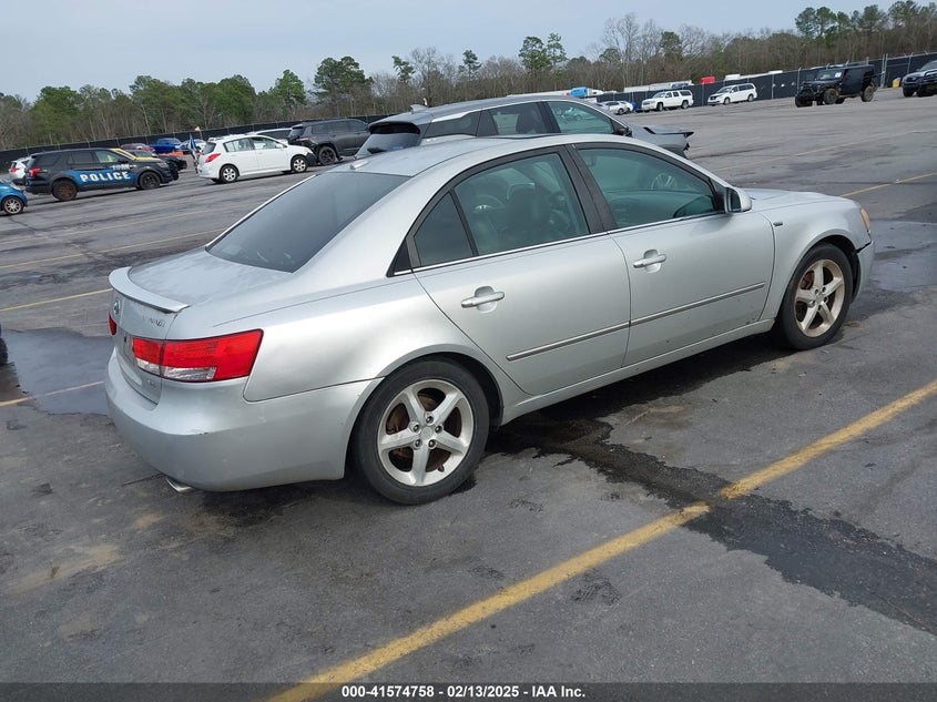2007 HYUNDAI SONATA VIN: 5NPEU46F97H268006