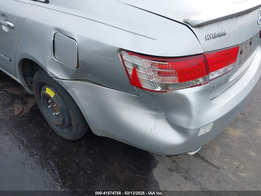 2007 HYUNDAI SONATA VIN: 5NPEU46F97H268006