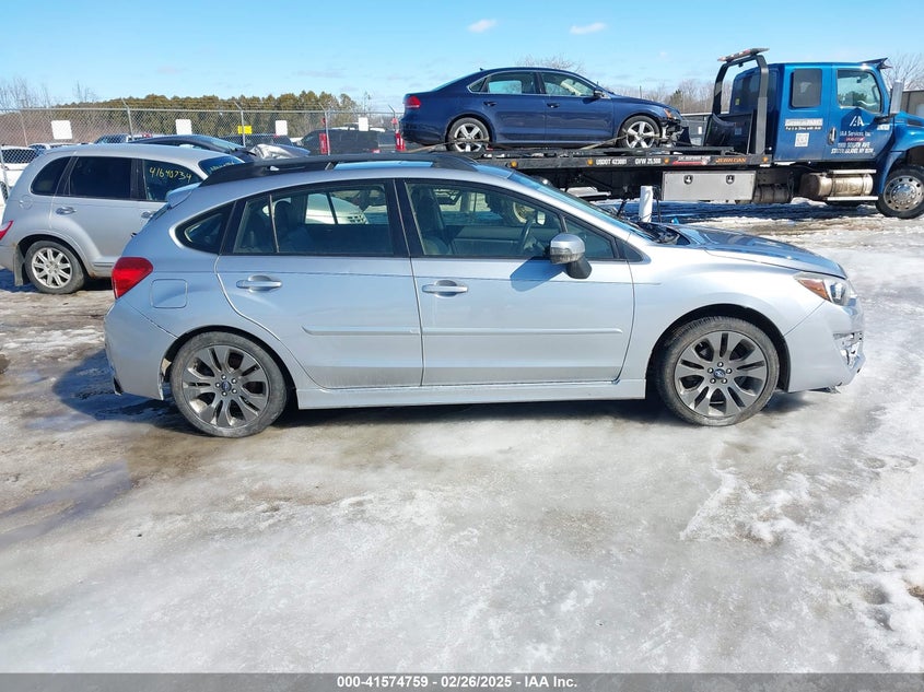 2016 Subaru Impreza 2.0I Sport Limited VIN: JF1GPAY68G8255103 Lot: 41574759