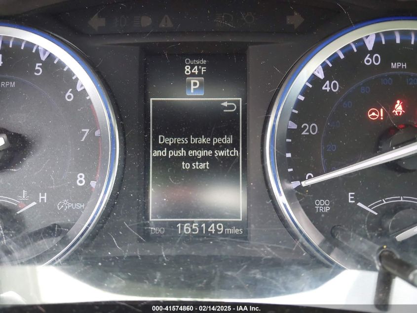 2015 Toyota Highlander Xle V6 VIN: 5TDJKRFH5FS207084 Lot: 41574860