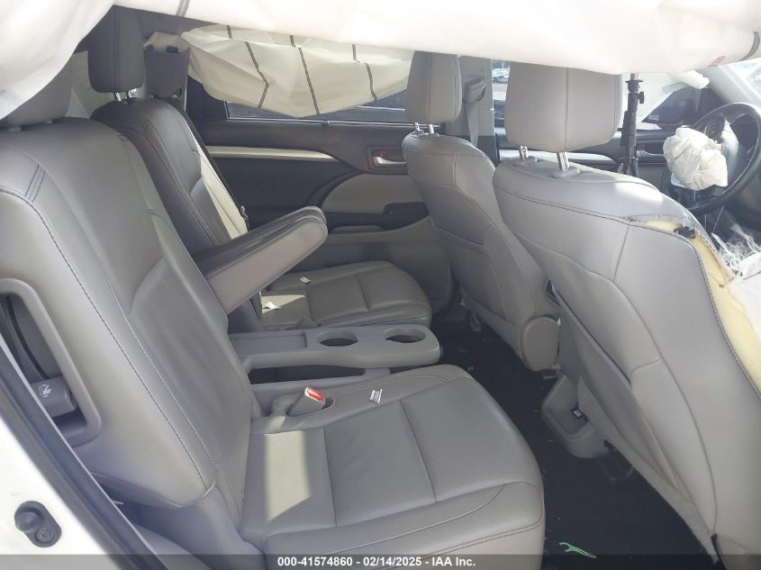 2015 Toyota Highlander Xle V6 VIN: 5TDJKRFH5FS207084 Lot: 41574860