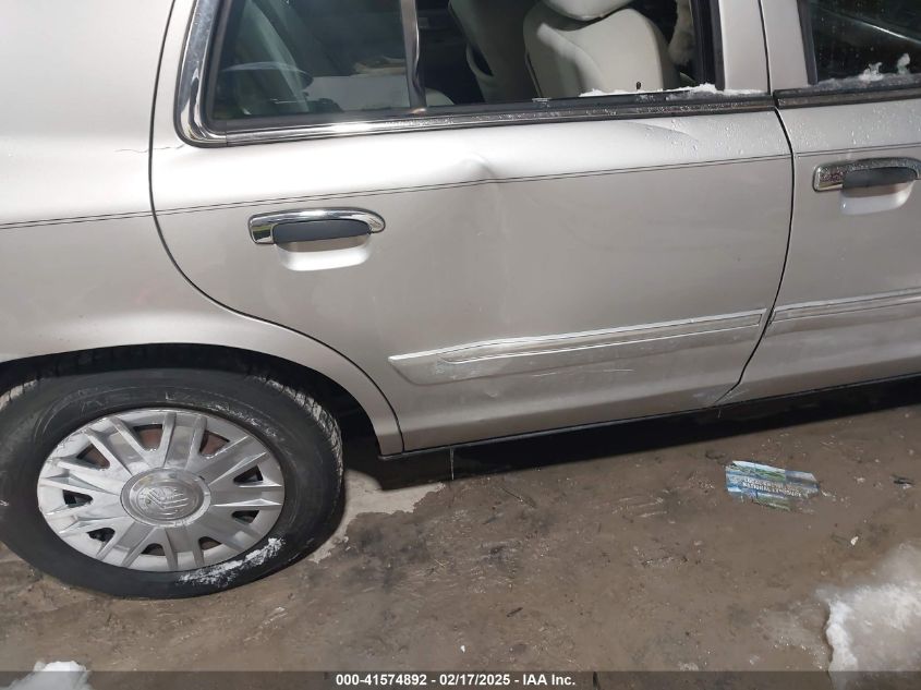 2008 Mercury Grand Marquis Gs VIN: 2MEFM74V48F632105 Lot: 41574892