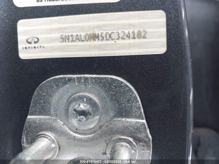 2013 INFINITI JX35 - 5N1AL0MM5DC324182
