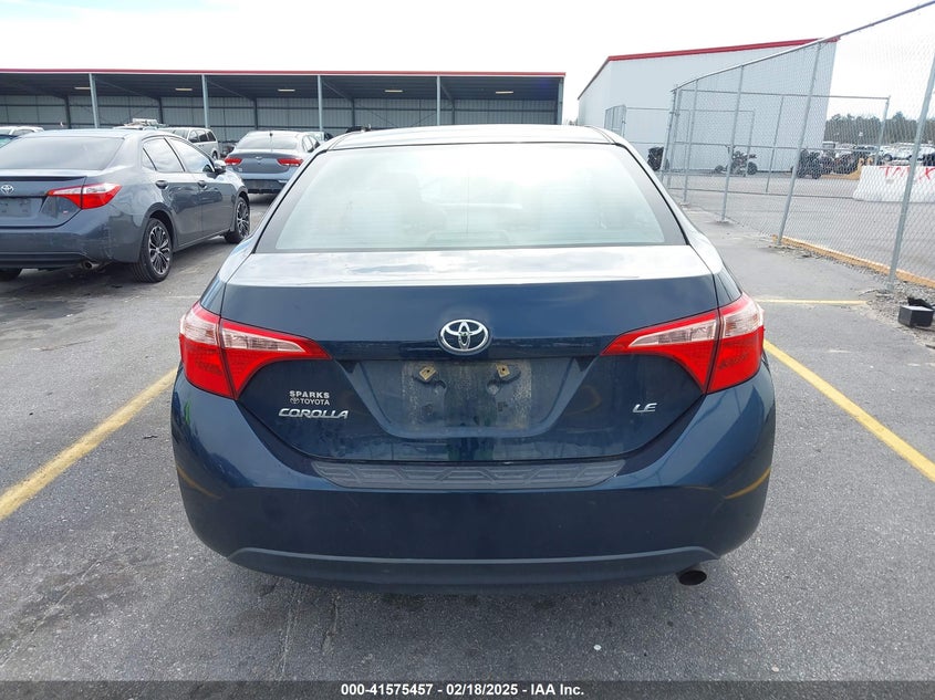 2018 TOYOTA COROLLA LE - 2T1BURHEXJC091738