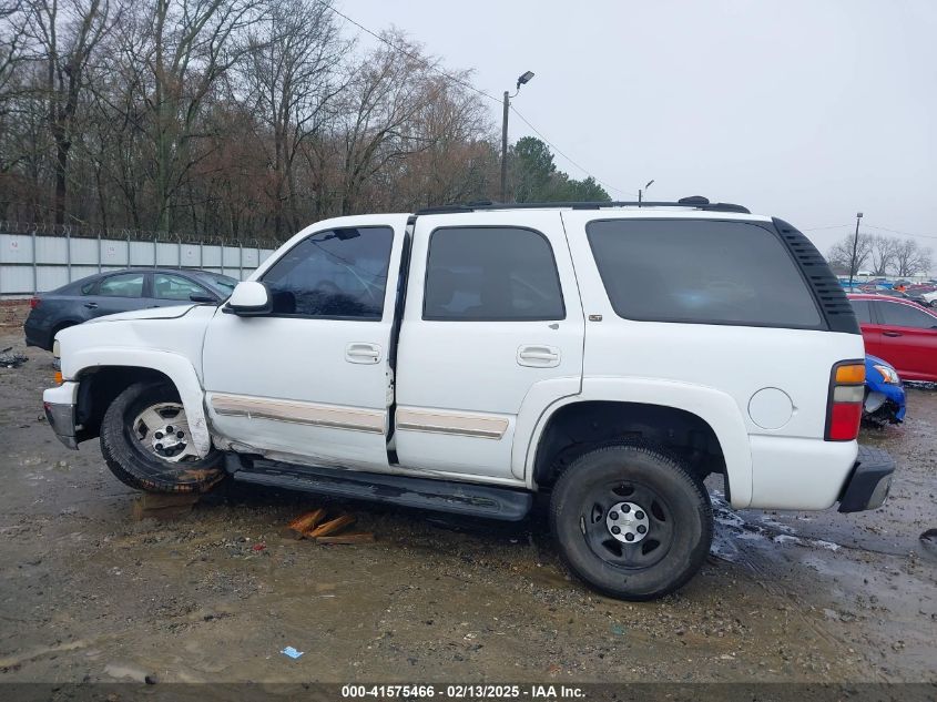 2005 Chevrolet Tahoe Lt VIN: 1GNEC13T35J117010 Lot: 41575466