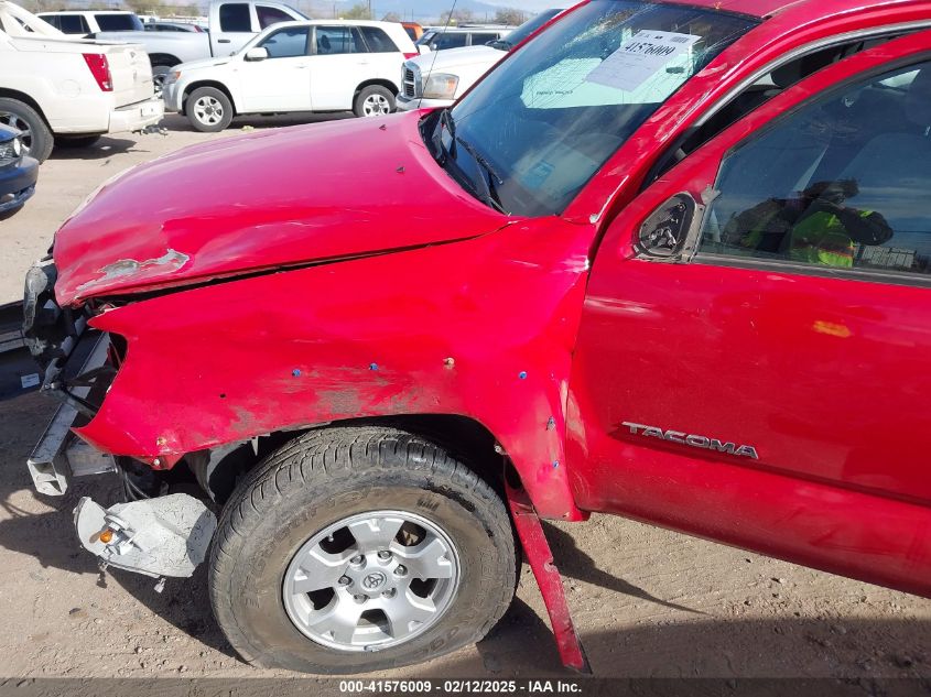 2008 Toyota Tacoma Prerunner V6 VIN: 5TETU62NX8Z564585 Lot: 41576009