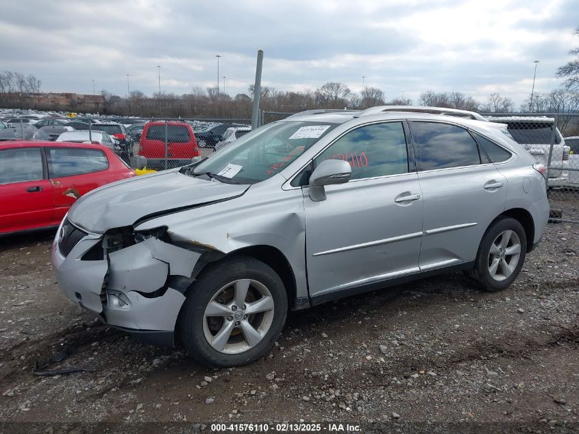2011 Lexus Rx 350 VIN: 2T2BK1BA3BC119762 Lot: 41576110