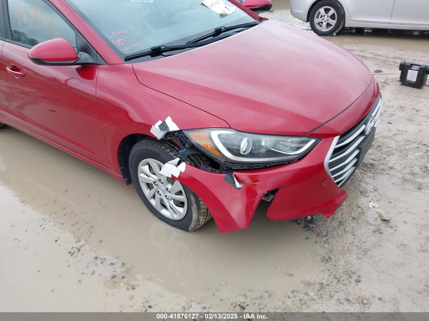 2017 HYUNDAI ELANTRA VIN: KMHD74LF1HU094670