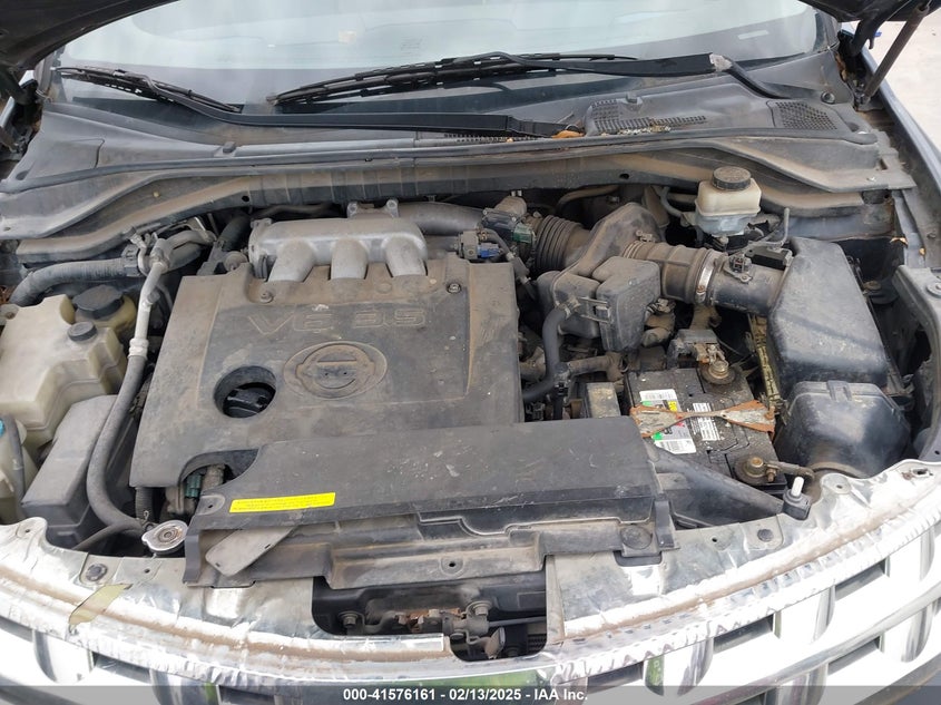 2003 Nissan Murano Sl VIN: JN8AZ08T83W104170 Lot: 41576161