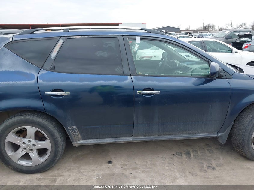 2003 Nissan Murano Sl VIN: JN8AZ08T83W104170 Lot: 41576161