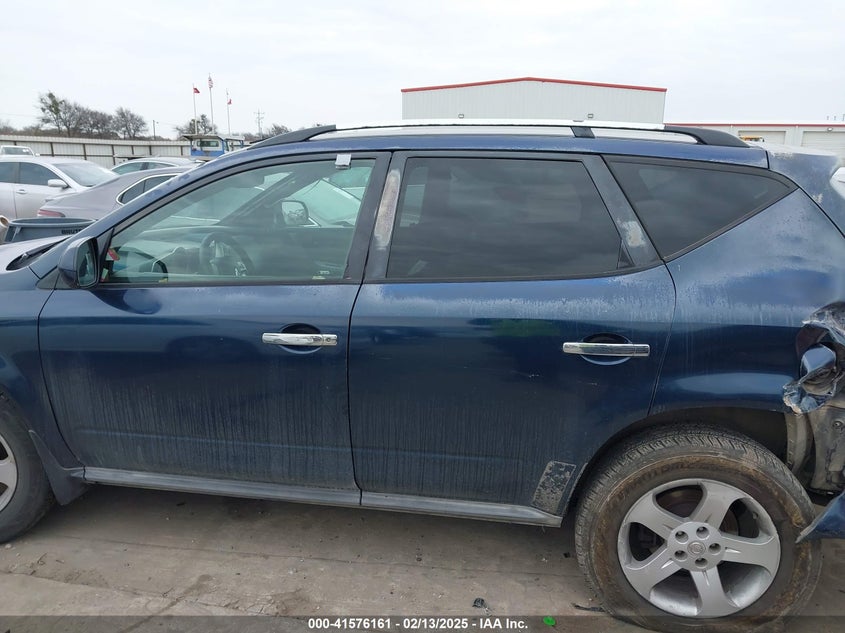 2003 Nissan Murano Sl VIN: JN8AZ08T83W104170 Lot: 41576161