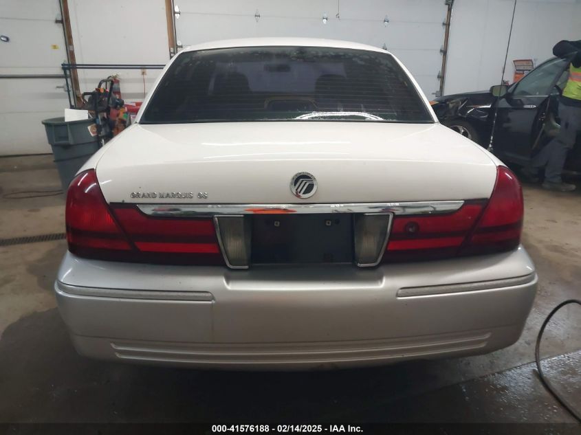 2005 Mercury Grand Marquis Gs VIN: 2MEFM74W25X628977 Lot: 41576188
