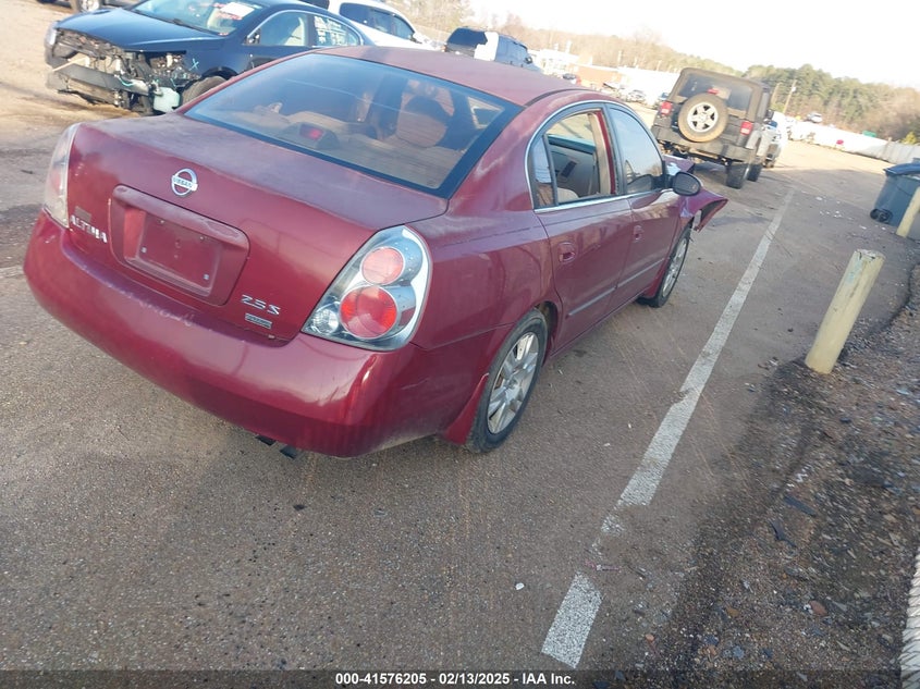 2006 NISSAN ALTIMA VIN: 1N4AL11D56C106850