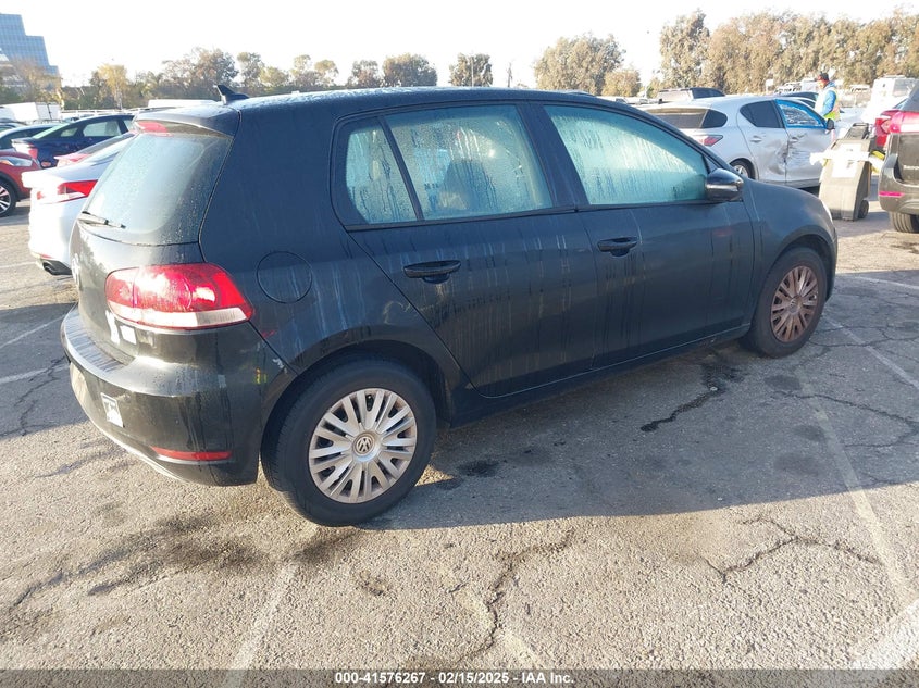 2013 VOLKSWAGEN GOLF VIN: WVWDB7AJ6DW086641