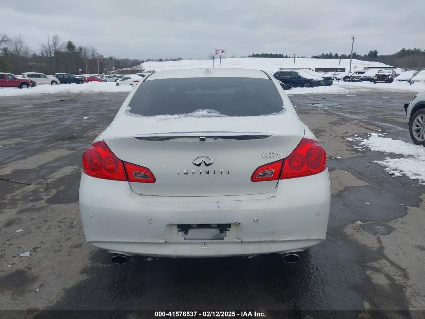 2012 Infiniti G37X VIN: JN1CV6AR2CM978188 Lot: 41576537