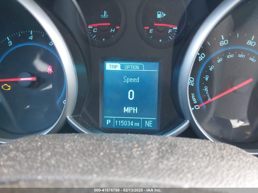 2014 CHEVROLET CRUZE VIN: 1G1PC5SB9E7422552