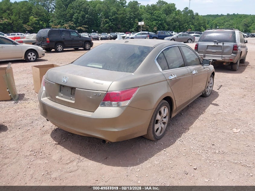 2008 HONDA ACCORD VIN: 1HGCP36828A035086