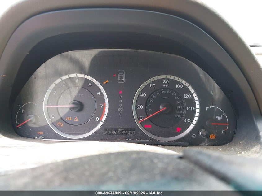 2008 HONDA ACCORD VIN: 1HGCP36828A035086