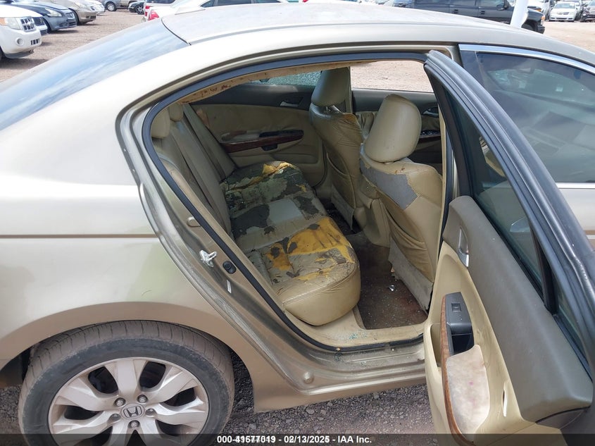 2008 HONDA ACCORD VIN: 1HGCP36828A035086