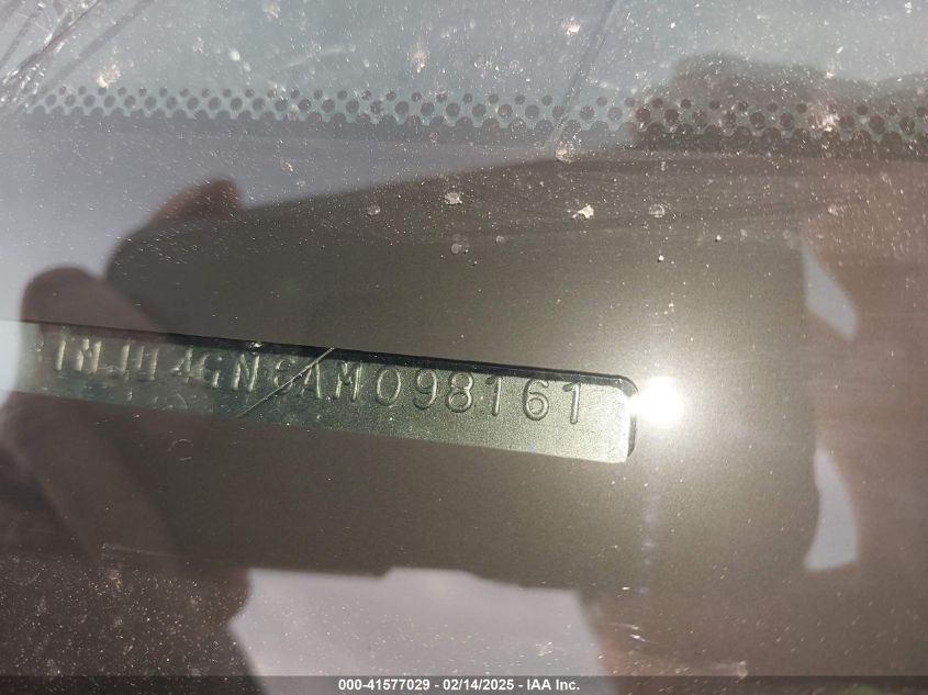 2010 Toyota Tacoma Double Cab Prerunner VIN: 3TMJU4GN6AM098161 Lot: 41577029