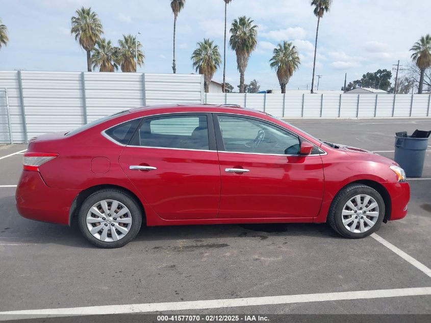 2014 Nissan Sentra S VIN: 3N1AB7AP5EL623064 Lot: 41577070