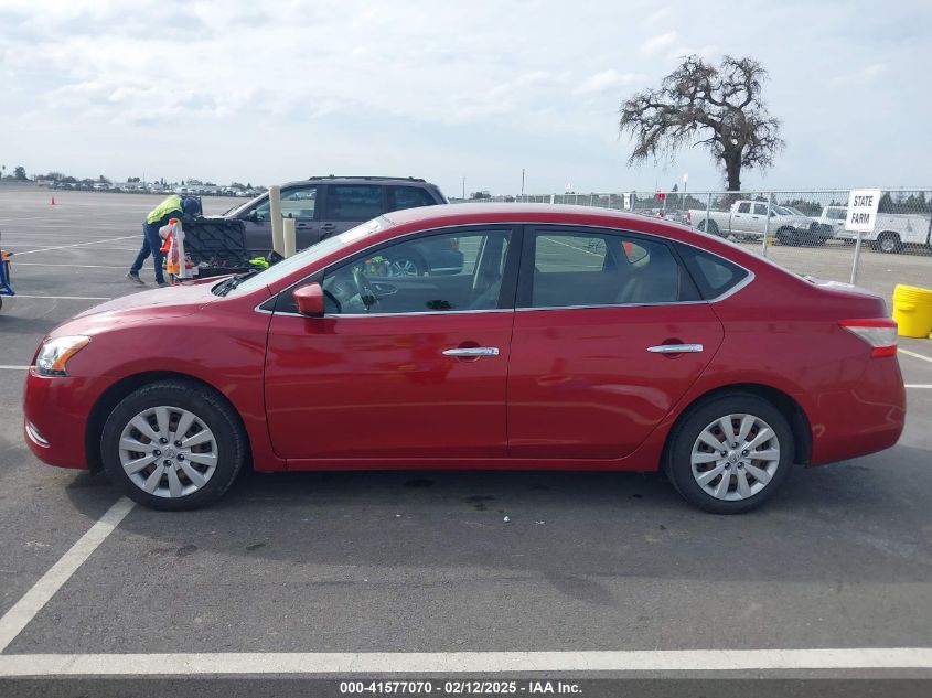 2014 Nissan Sentra S VIN: 3N1AB7AP5EL623064 Lot: 41577070
