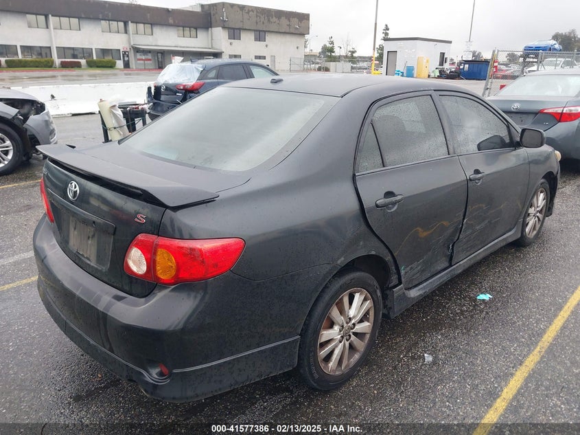2009 TOYOTA COROLLA VIN: 1NXBU40E59Z120393