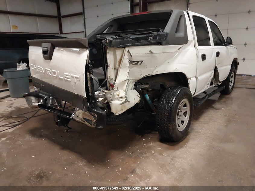 2006 CHEVROLET AVALANCHE VIN: 3GNEK12Z26G106236
