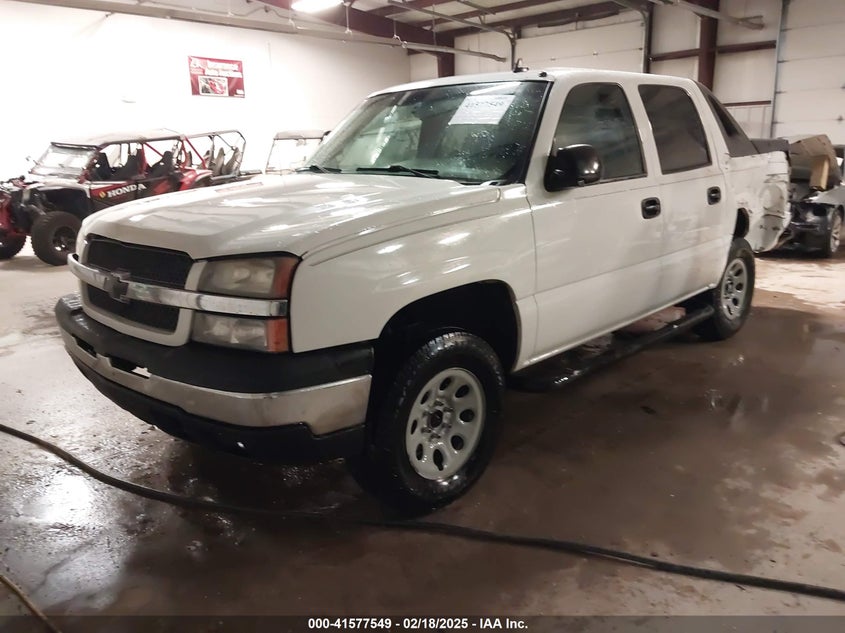 2006 CHEVROLET AVALANCHE VIN: 3GNEK12Z26G106236