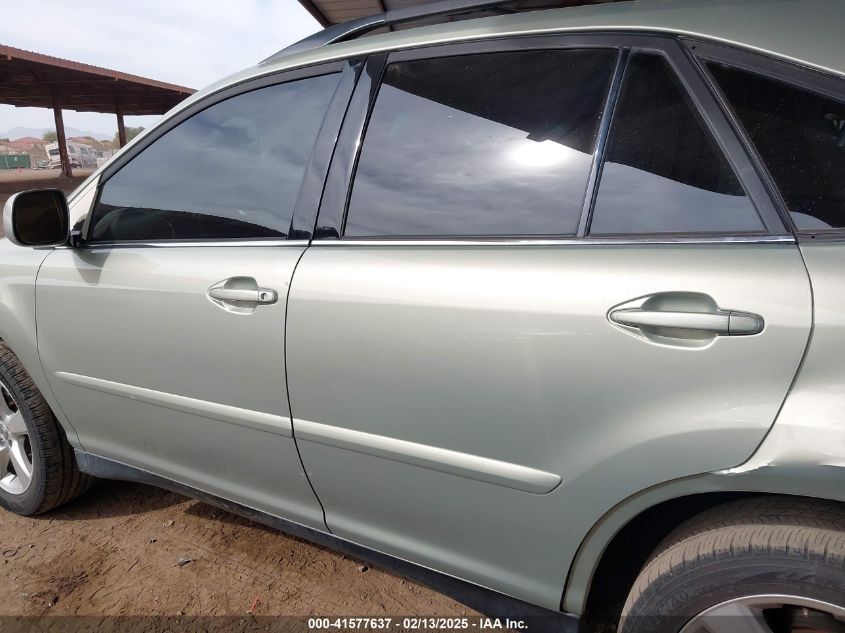 2005 Lexus Rx 330 VIN: JTJGA31U150054278 Lot: 41577637