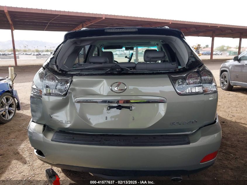 2005 Lexus Rx 330 VIN: JTJGA31U150054278 Lot: 41577637