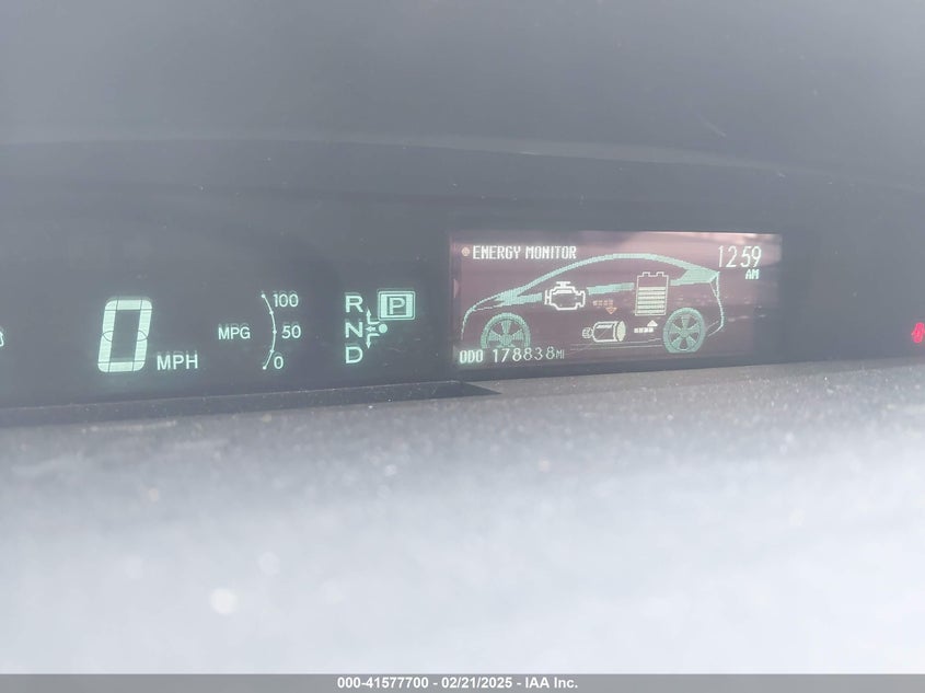 2011 TOYOTA PRIUS VIN: JTDKN3DU4B0266777