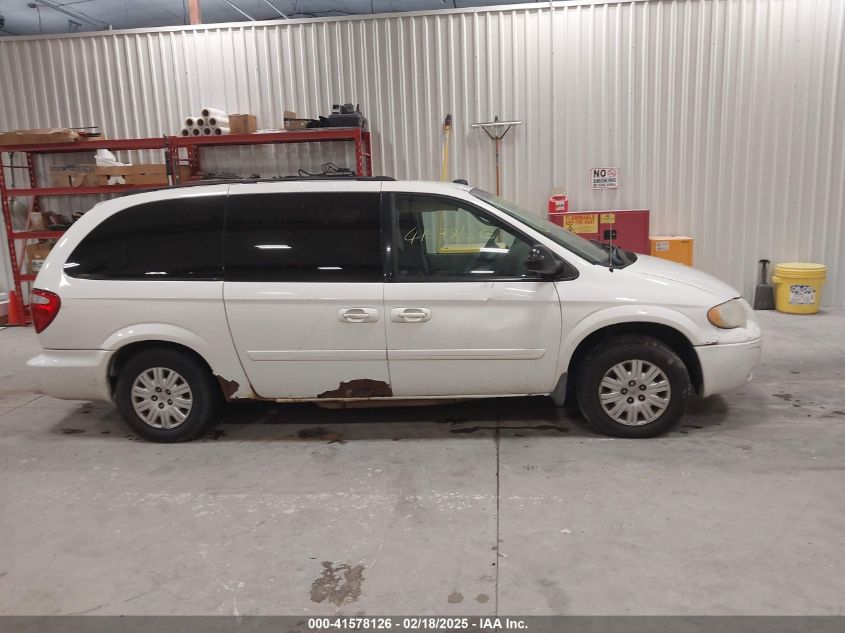 2005 Chrysler Town & Country Lx VIN: 2C4GP44R65R510022 Lot: 41578126