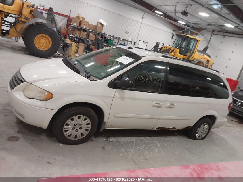 2005 Chrysler Town & Country Lx VIN: 2C4GP44R65R510022 Lot: 41578126