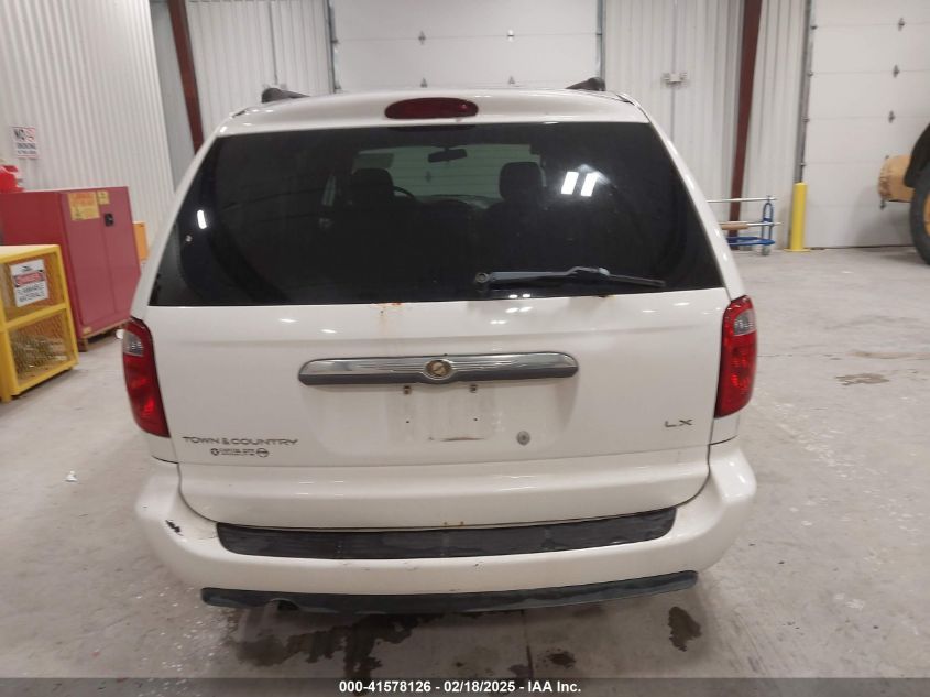 2005 Chrysler Town & Country Lx VIN: 2C4GP44R65R510022 Lot: 41578126