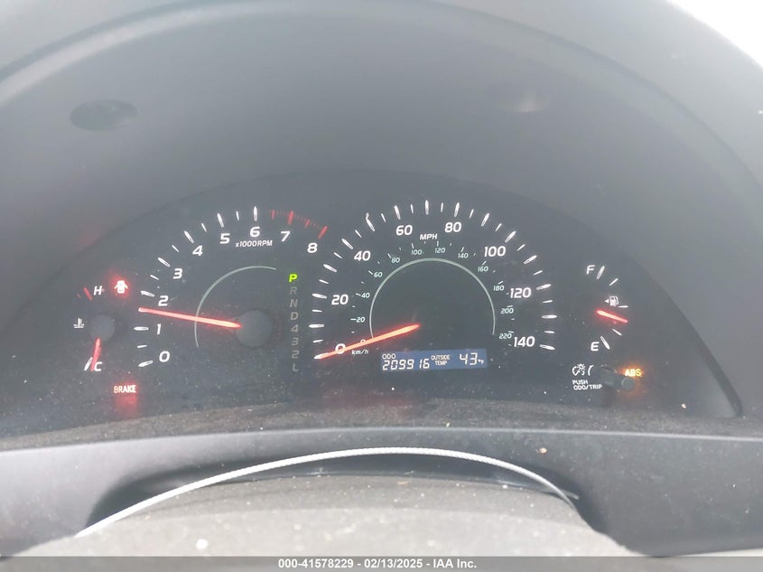 2007 TOYOTA CAMRY VIN: 4T1BE46K57U708284