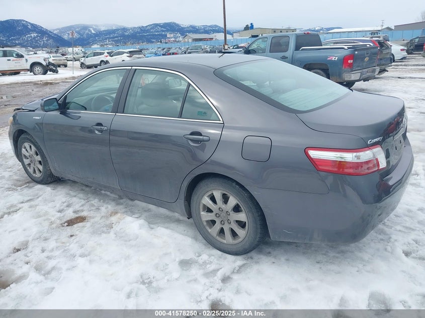 2009 TOYOTA CAMRY HYBRID VIN: JTNBB46K393049641