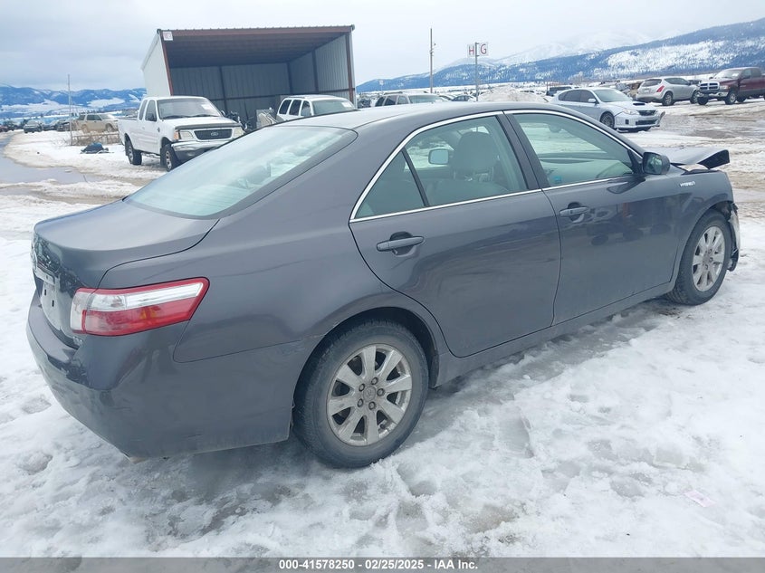 2009 TOYOTA CAMRY HYBRID VIN: JTNBB46K393049641