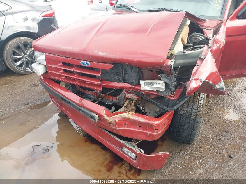 1992 Ford Ranger Super Cab VIN: 1FTCR14X8NPA81022 Lot: 41578288