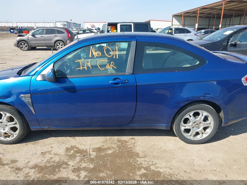 2008 FORD FOCUS VIN: 1FAHP33N88W149732