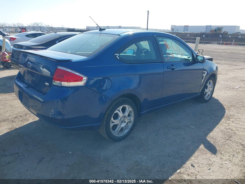 2008 FORD FOCUS VIN: 1FAHP33N88W149732